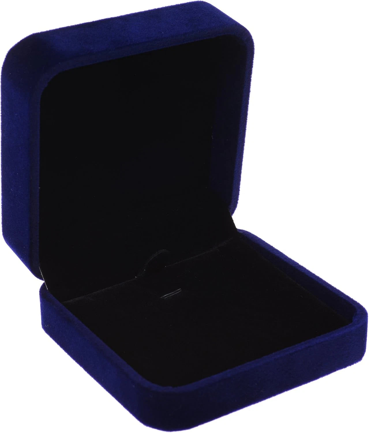 Velvet Necklace Pendant Gift Box Jewelry Box (Royal Deep Blue Color) | eBay