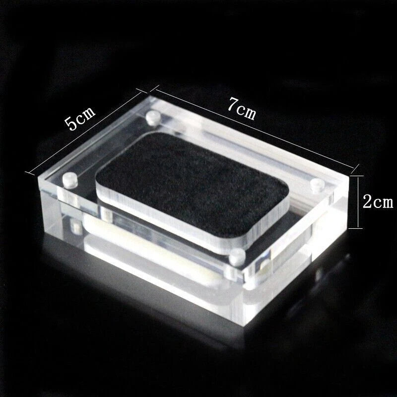Acrylic Jewelry Storage Box Gemstone Ring Display Case Holder Container Organize | eBay