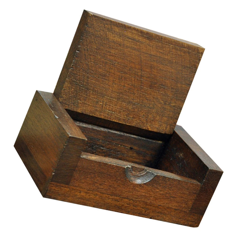 Desktop Organizer Vintage Wooden Jewelry Box Storage Travel Small Cases | eBay