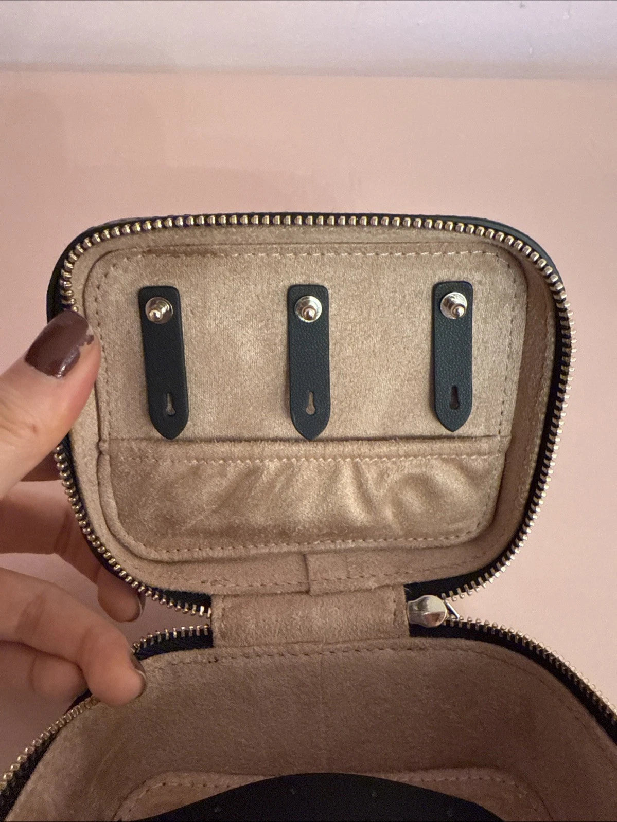 NEW Kate Spade New York Staci Travel Jewelry Box Black Zip Case | eBay