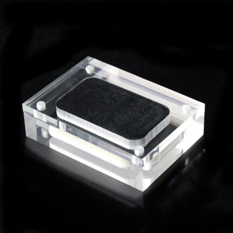 Acrylic Jewelry Storage Box Gemstone Ring Display Case Holder Container Organize | eBay