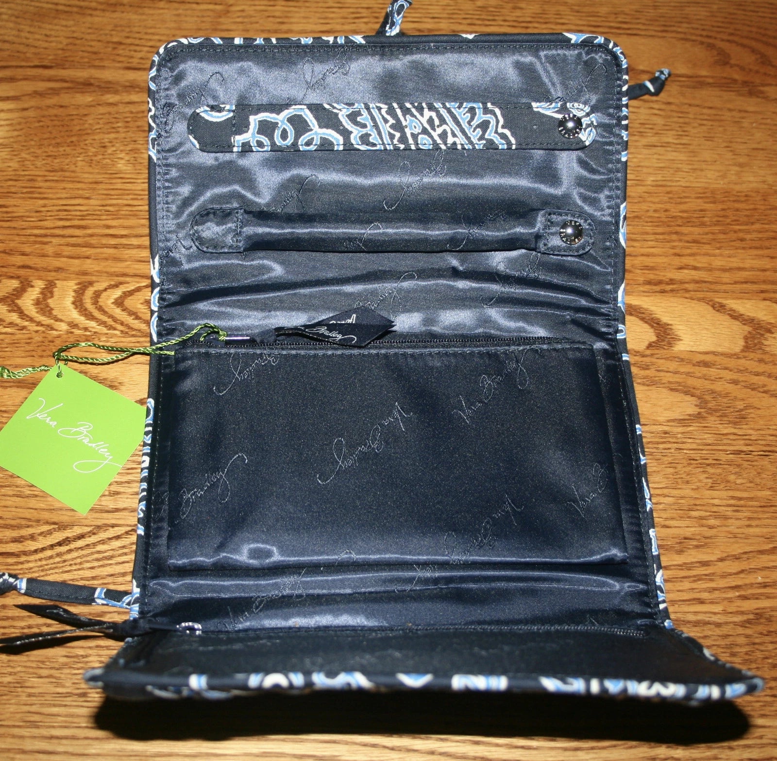 Vera Bradley Jewelry Organizer Travel ALL WRAPPED UP JEWELRY ROLL case bag NEW | eBay