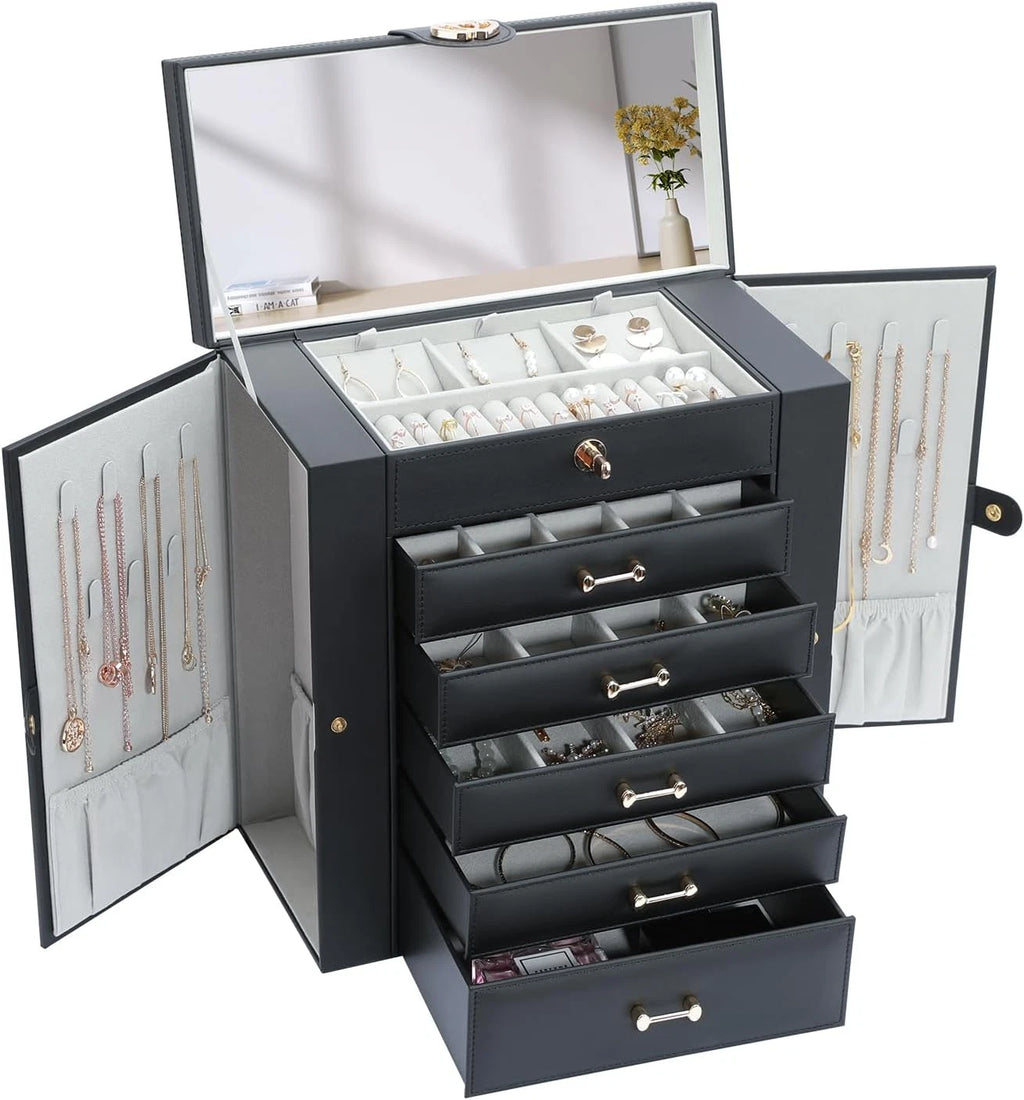 Large Jewelry Organizers and Storage, Large Jewelry Box for Women Large Jewelry | eBay