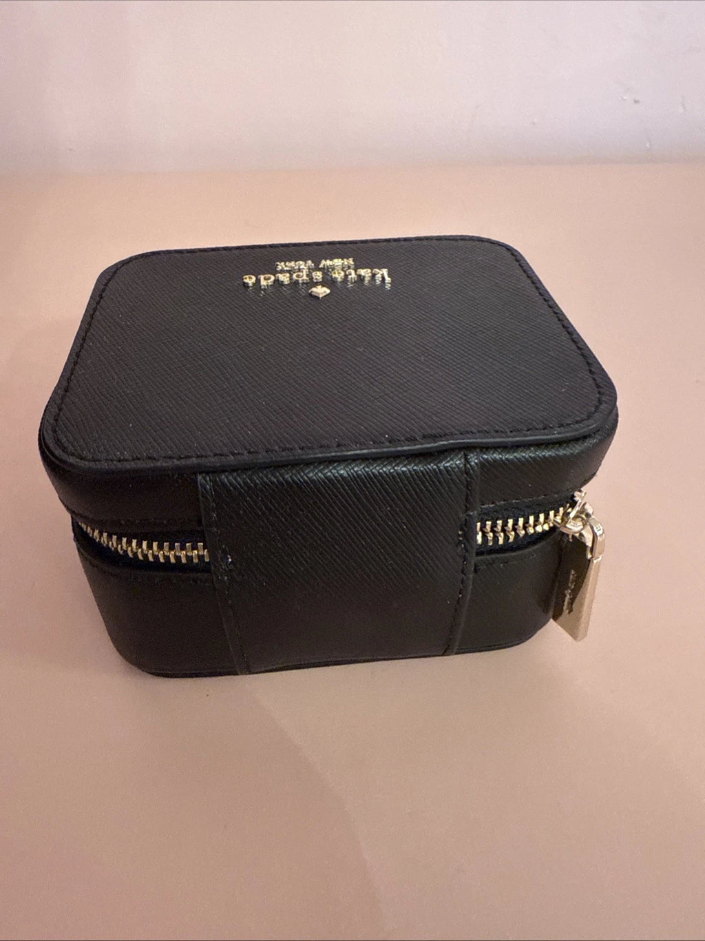 NEW Kate Spade New York Staci Travel Jewelry Box Black Zip Case | eBay