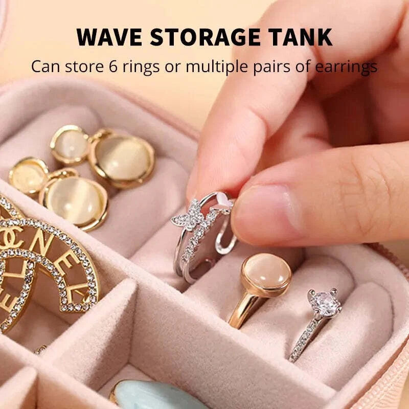 Mini Jewelry Storage Box Portable Storage Case | eBay