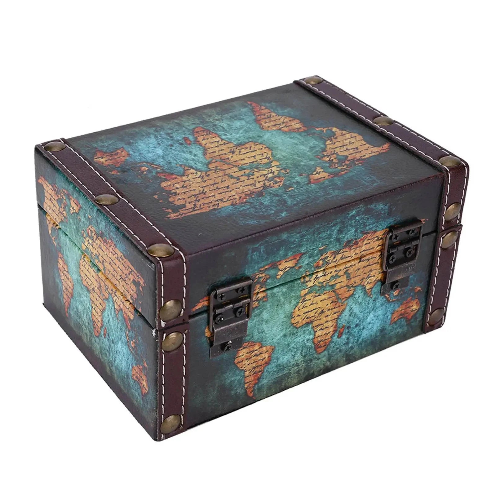Wooden Jewelry Storage Box European Style Display Case for Desktop Decor | eBay