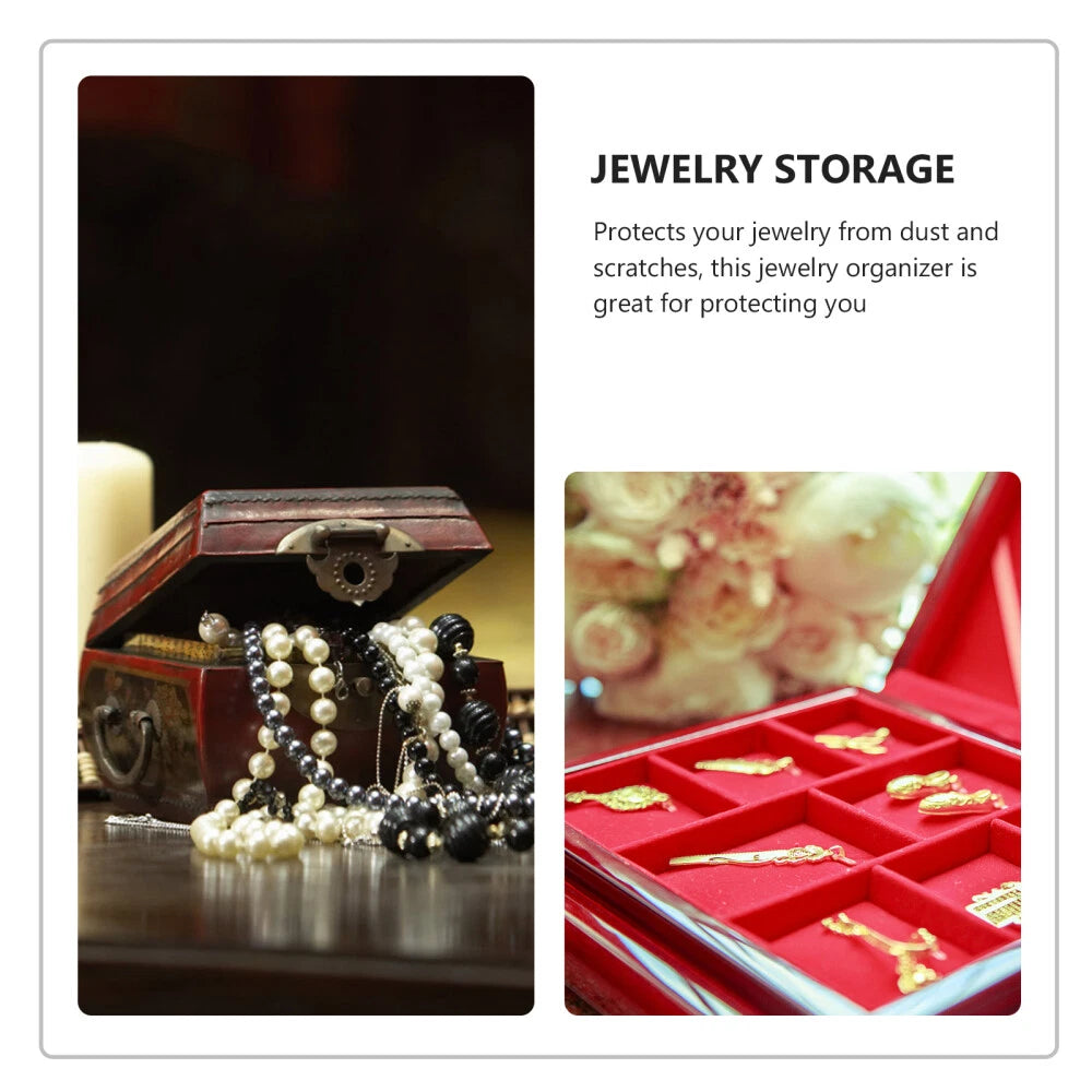 Jewelry Storage Box Bridesmaid High-foot Container Pretty Holder | eBay