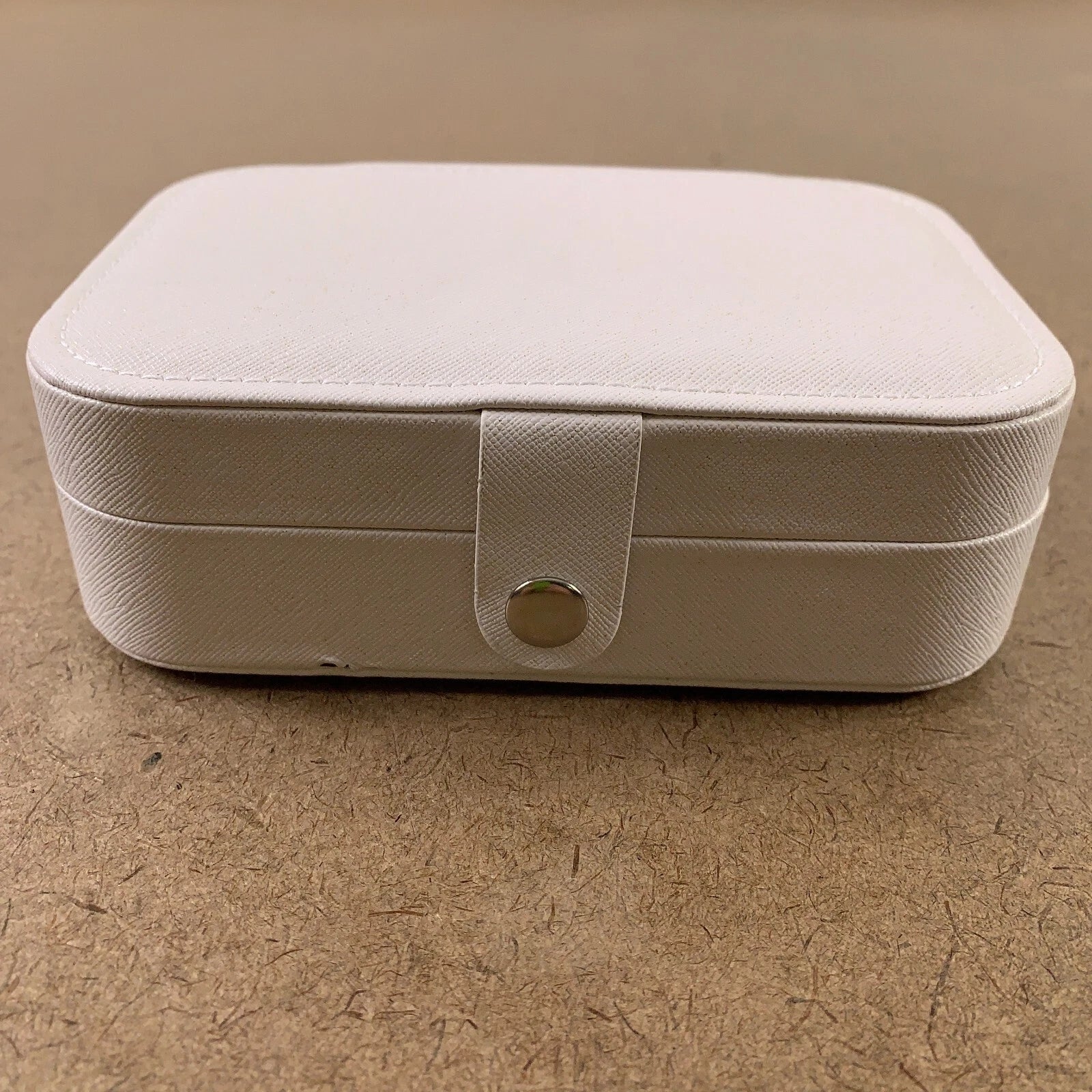 XYMAO Women's White Glitter Travel Jewelry Box New *Flaw | eBay