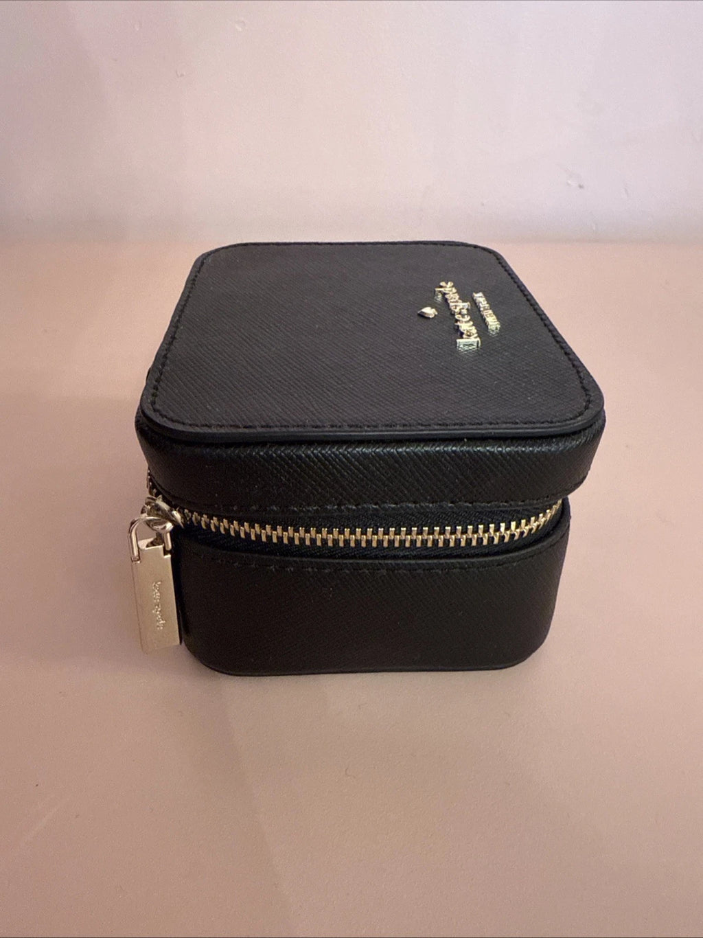 NEW Kate Spade New York Staci Travel Jewelry Box Black Zip Case | eBay