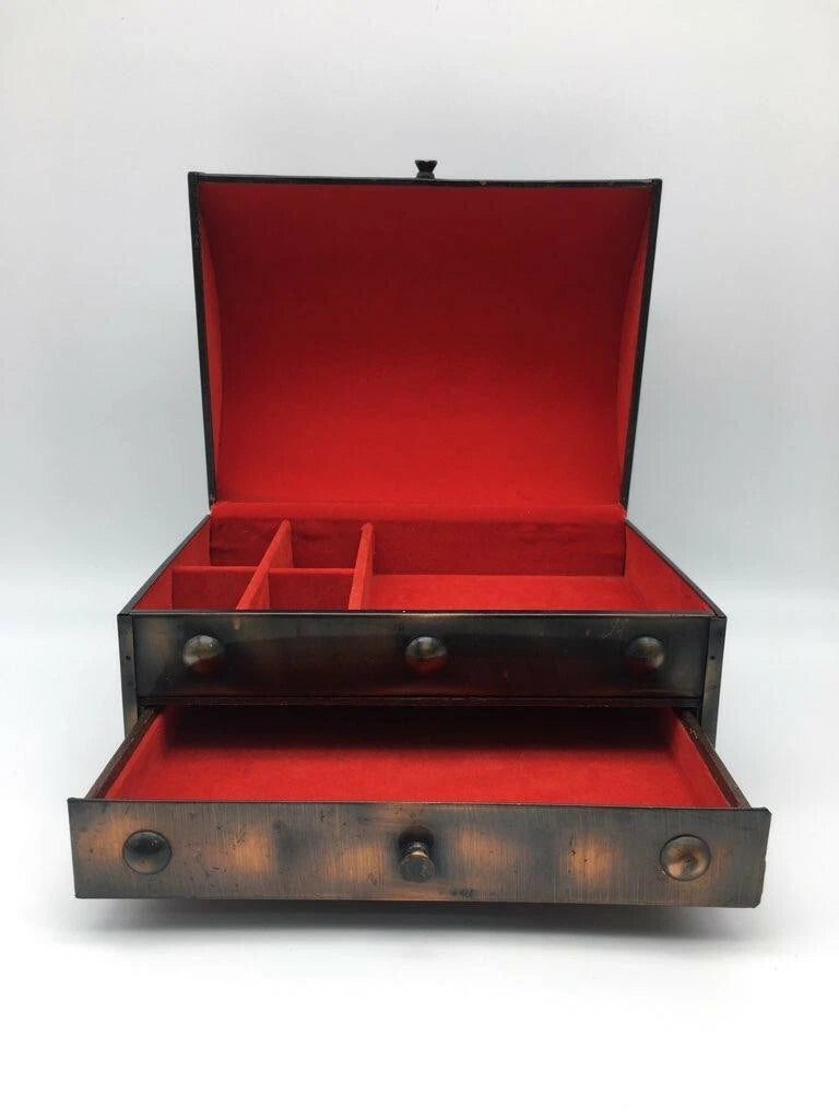 Jewelry Storage Box - metal veneer | eBay