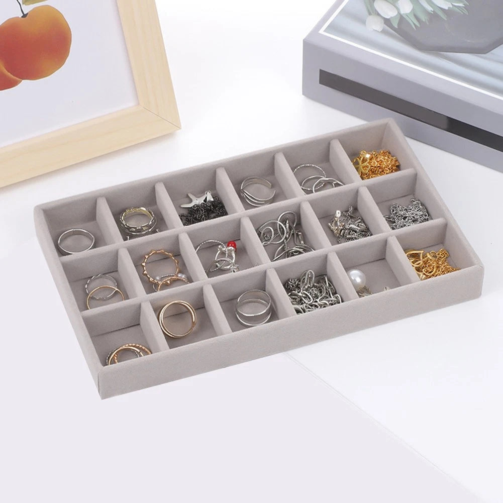 Jewelry Storage Box Household Drawer Earrings Necklace Tray Head Rope Ear7650 | eBay