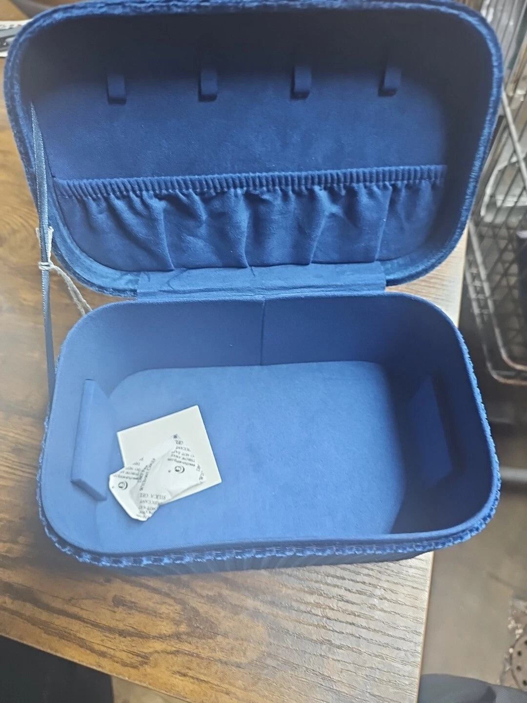 Velvet Textured Organizer Jewelry Box - A New Day Blue or white | eBay
