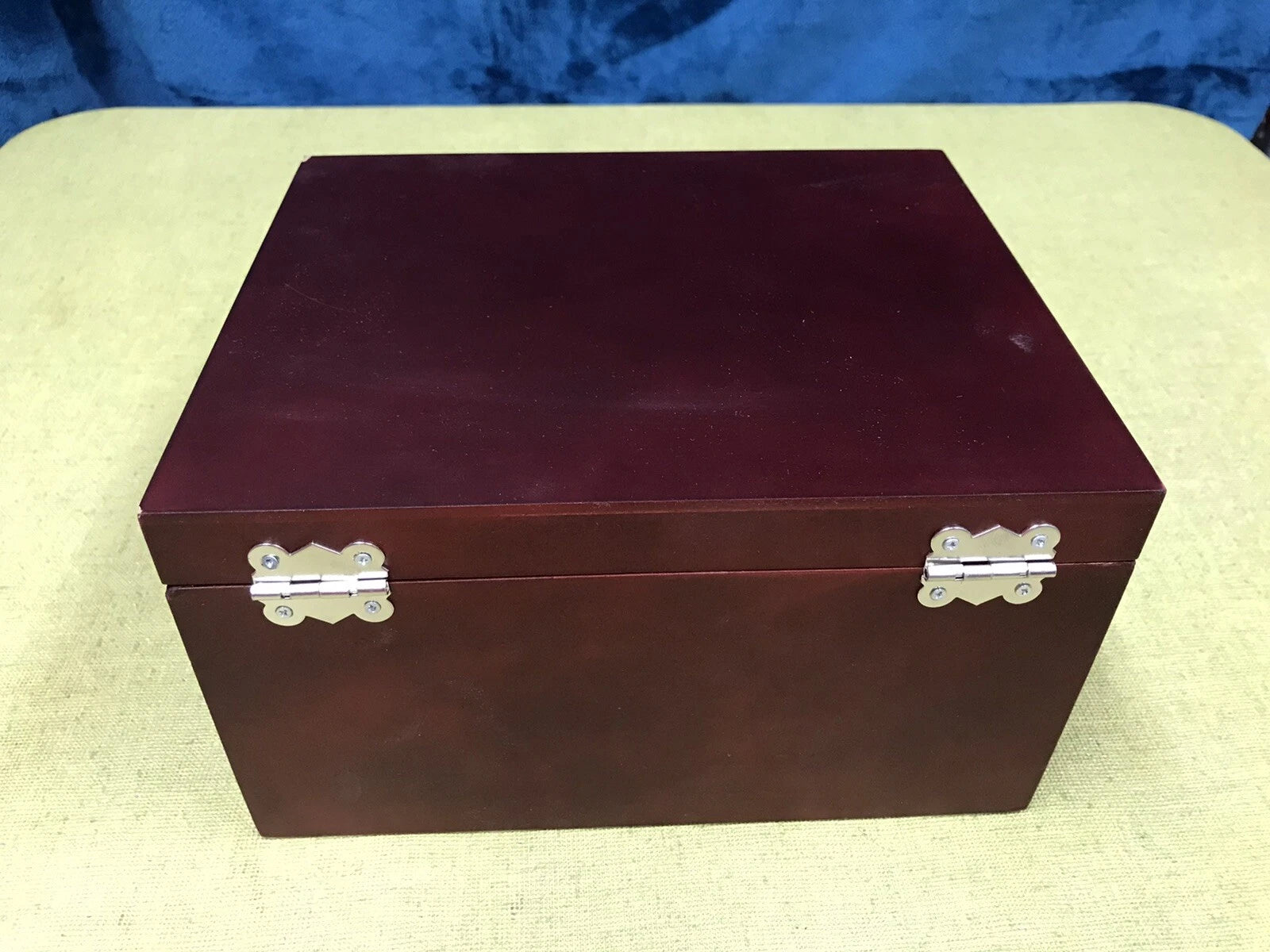 Wooden Jewelry Box Cufflink Case Rings Storage Organizer w/bottom drawer | eBay