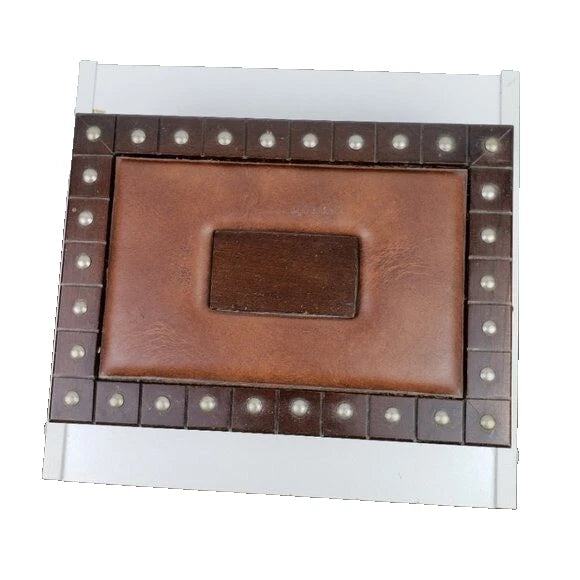 Wooden Studded Jewelry Box Brazil Organizer Container | eBay