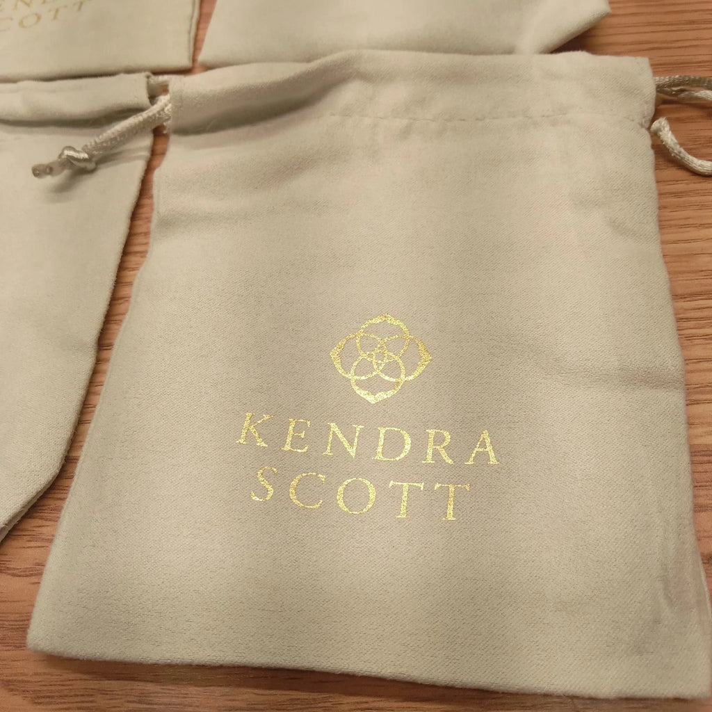 Kendra Scott Grey Jewelry Dust Bag Pouch (Lot of 4) Bag Only 5.5 X 4.25 Inches | eBay