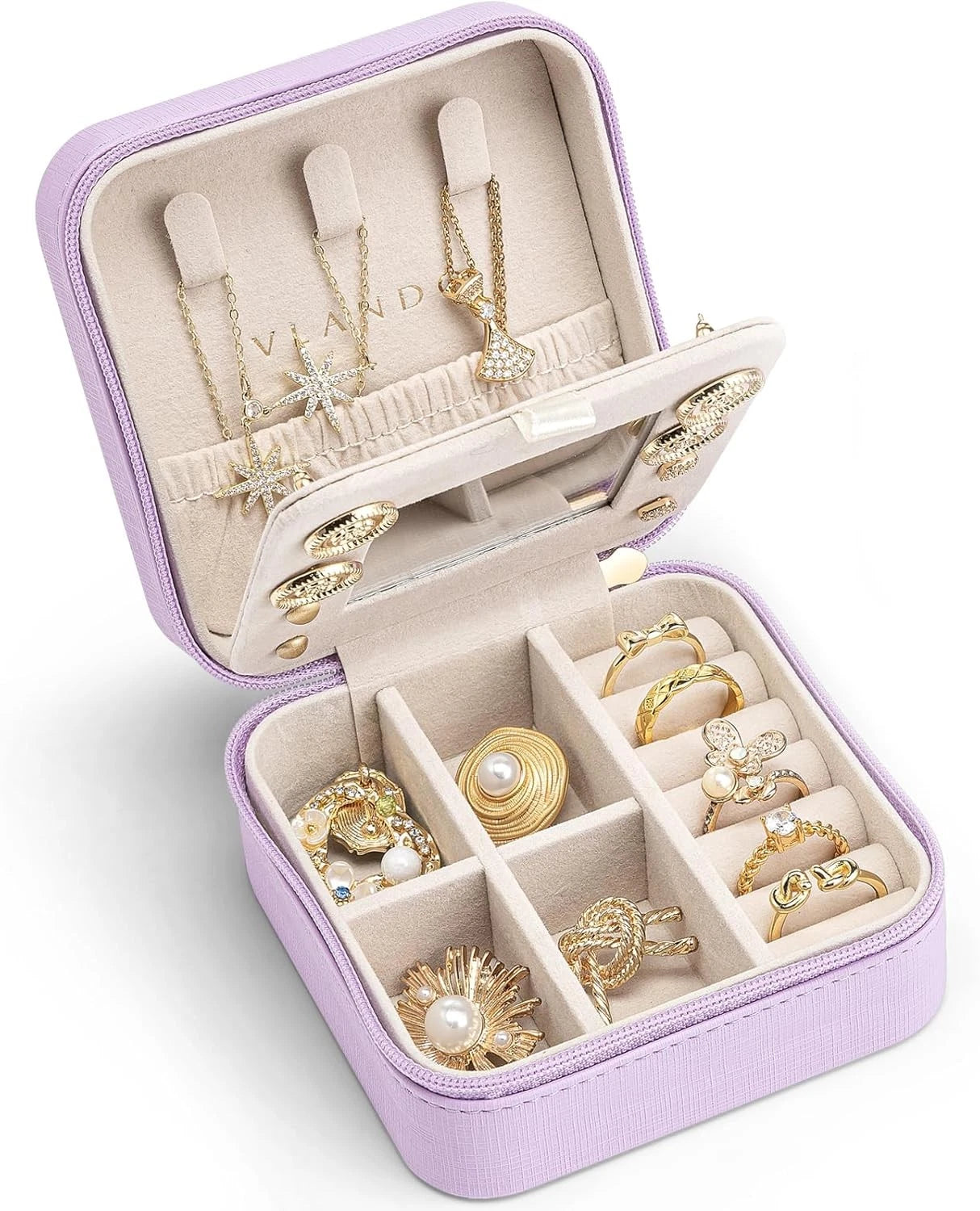 Small Travel Jewelry Box Storage Box - | eBay