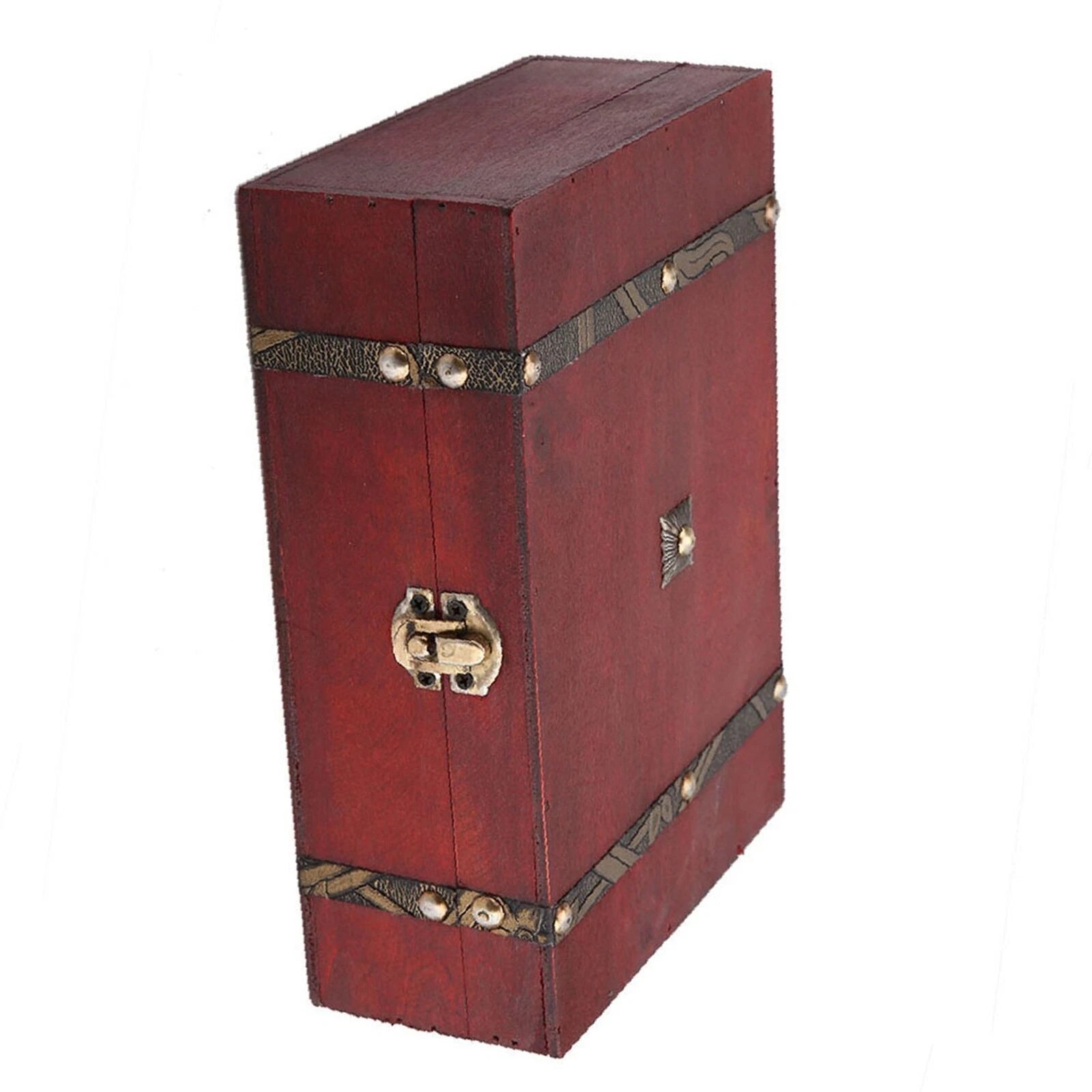 Vintage Wooden Jewelry Storage Box Retro Antique Living Goods Organizer Gift | eBay