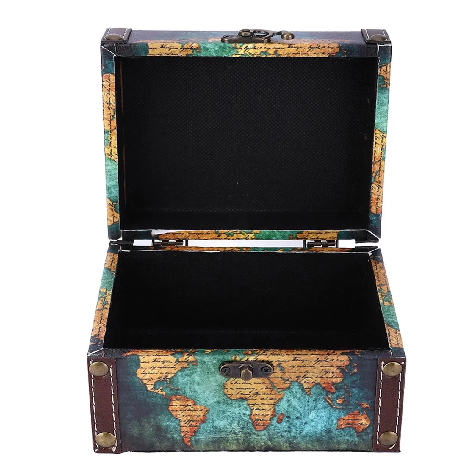 Wooden Jewelry Storage Box European Style Display Case for Desktop Decor | eBay