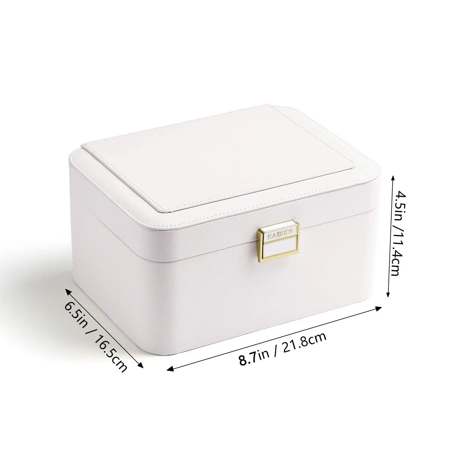 KAMIER Jewelry Box Organizer for Women,2 Layer Jewelry Organizer Boxes for Ea... | eBay