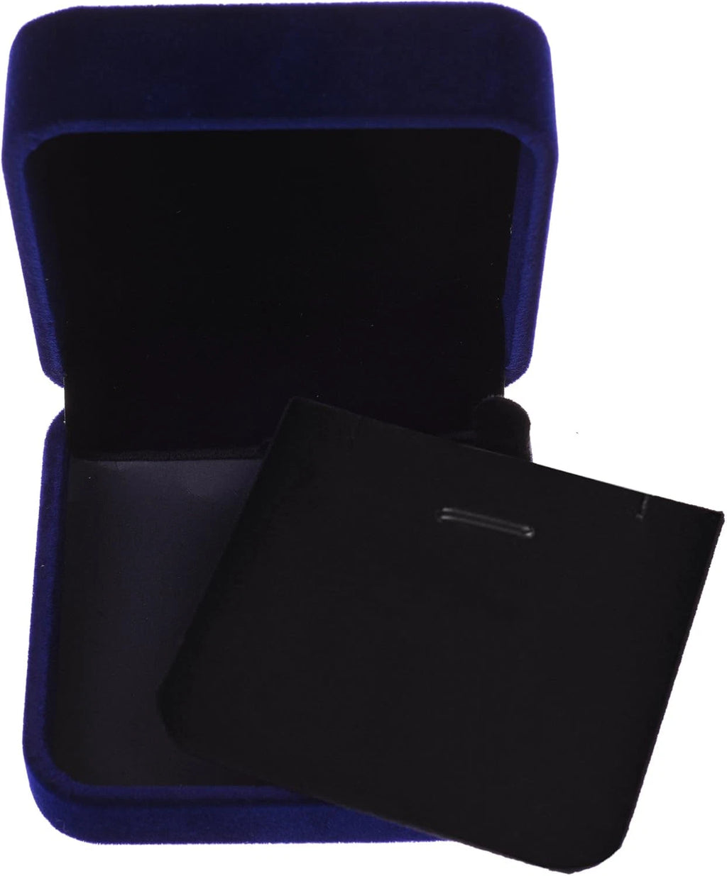 Velvet Necklace Pendant Gift Box Jewelry Box (Royal Deep Blue Color) | eBay