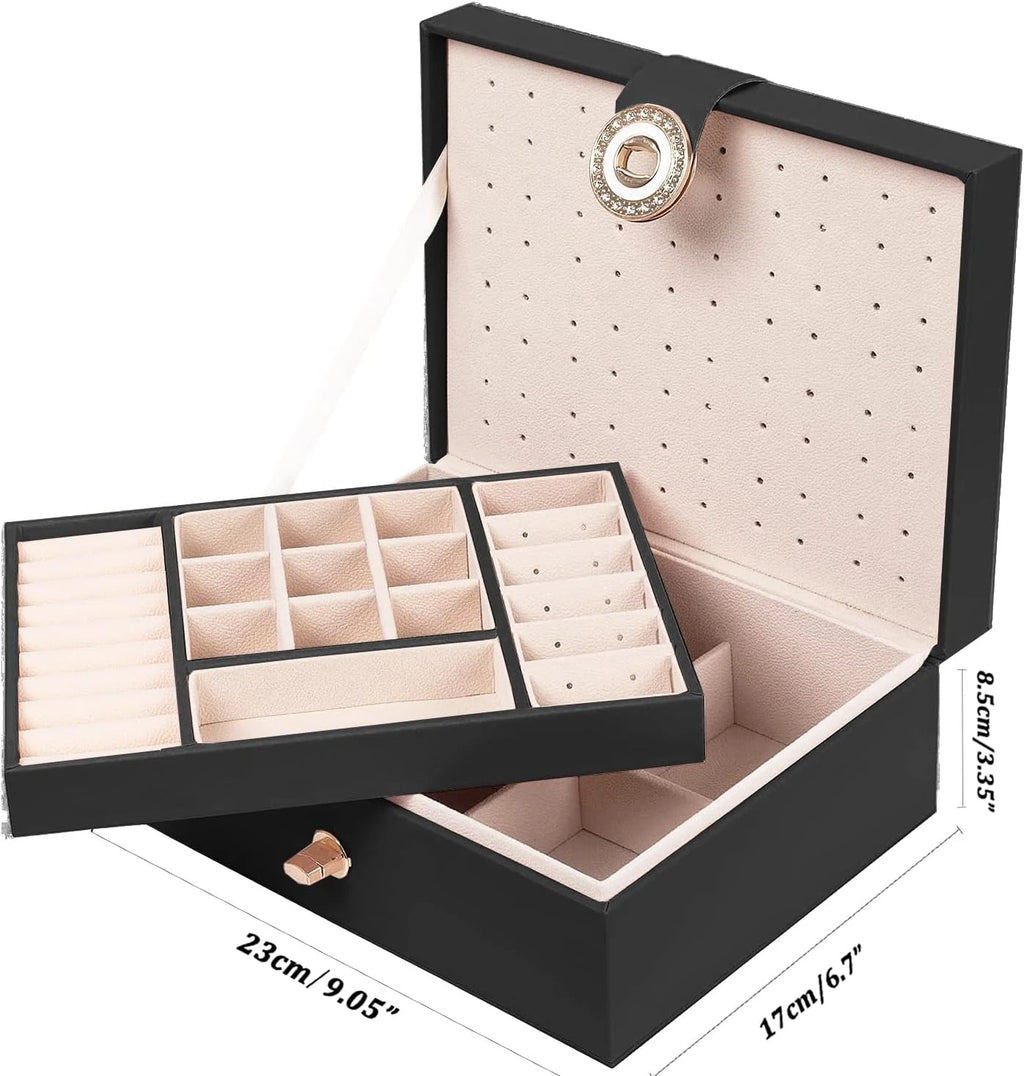 Womens Earring Jewelry Box for Girls Jewelry Earring Organizer Box Earring Holde | eBay