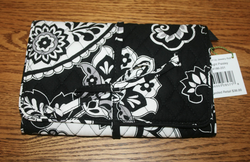 Vera Bradley Jewelry Organizer Travel ALL WRAPPED UP JEWELRY ROLL case bag NEW | eBay