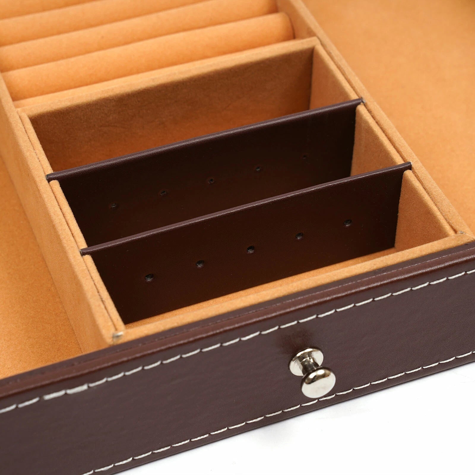 Mens Watch Box Case Organizer 12 Slots Watches Holder Jewelry Storage Display | eBay