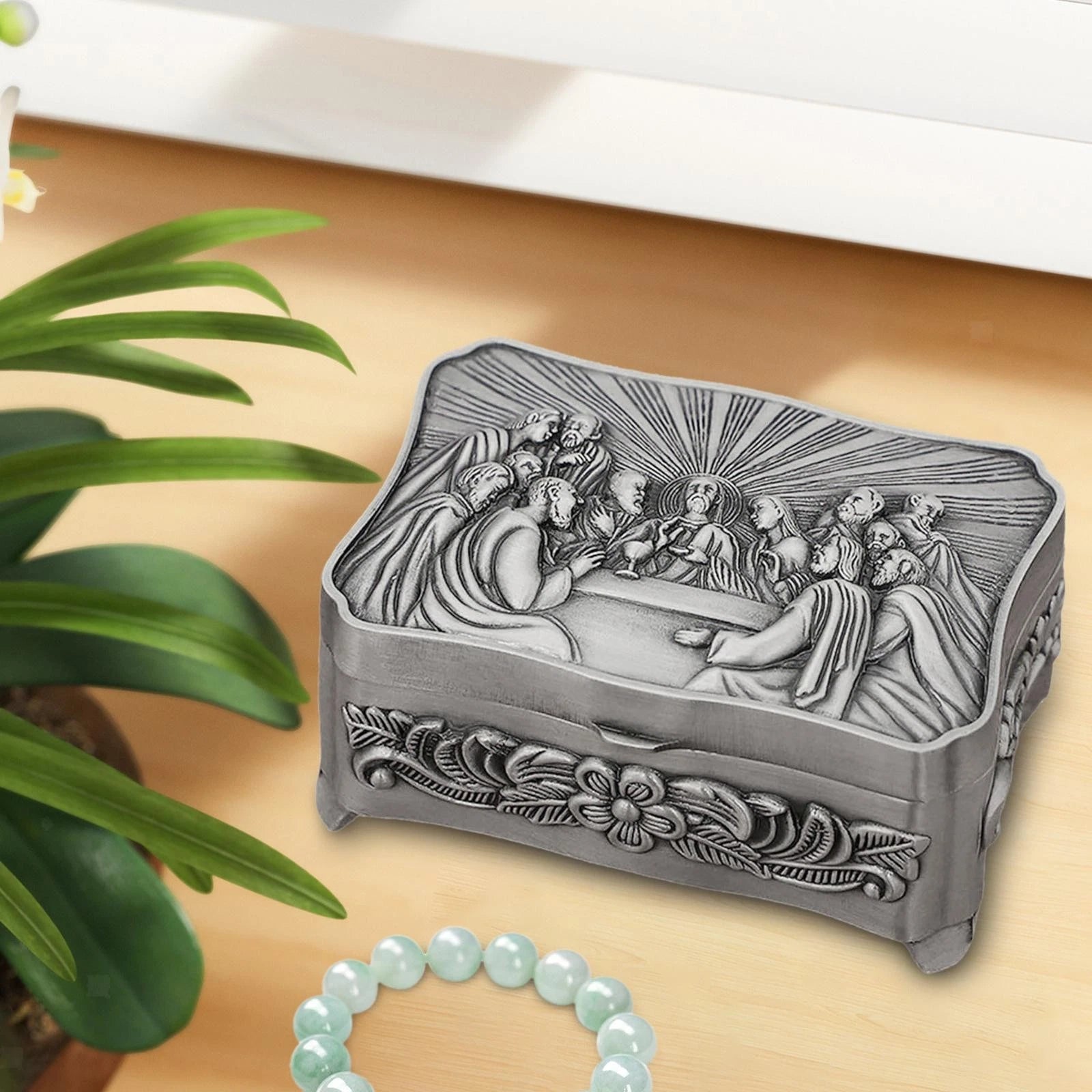Jewelry Organizer Box Gift Antique Ring Box Treasure Case Jewelry Storage Case | eBay