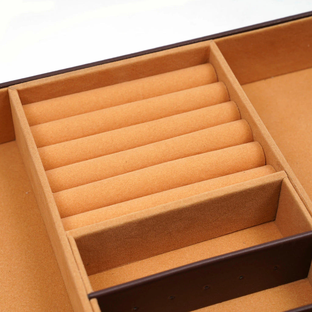 Mens Watch Box Case Organizer 12 Slots Watches Holder Jewelry Storage Display | eBay