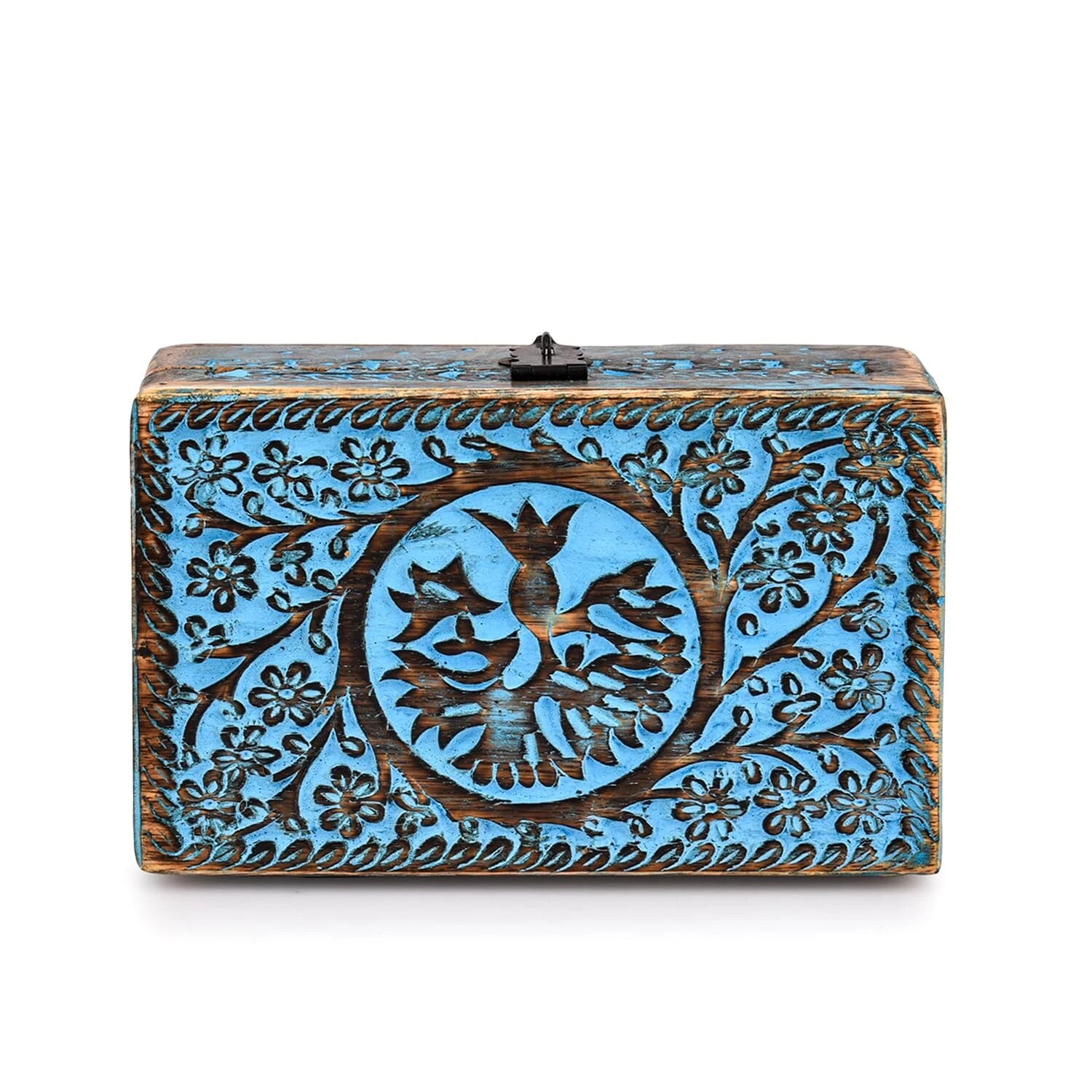 Wooden Jewelry Box, Tarot Box Celestial Home Decor Decorative Storage Bin | eBay