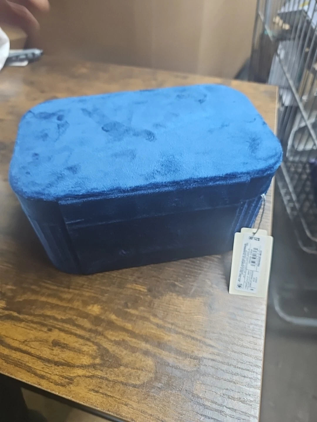 Velvet Textured Organizer Jewelry Box - A New Day Blue or white | eBay
