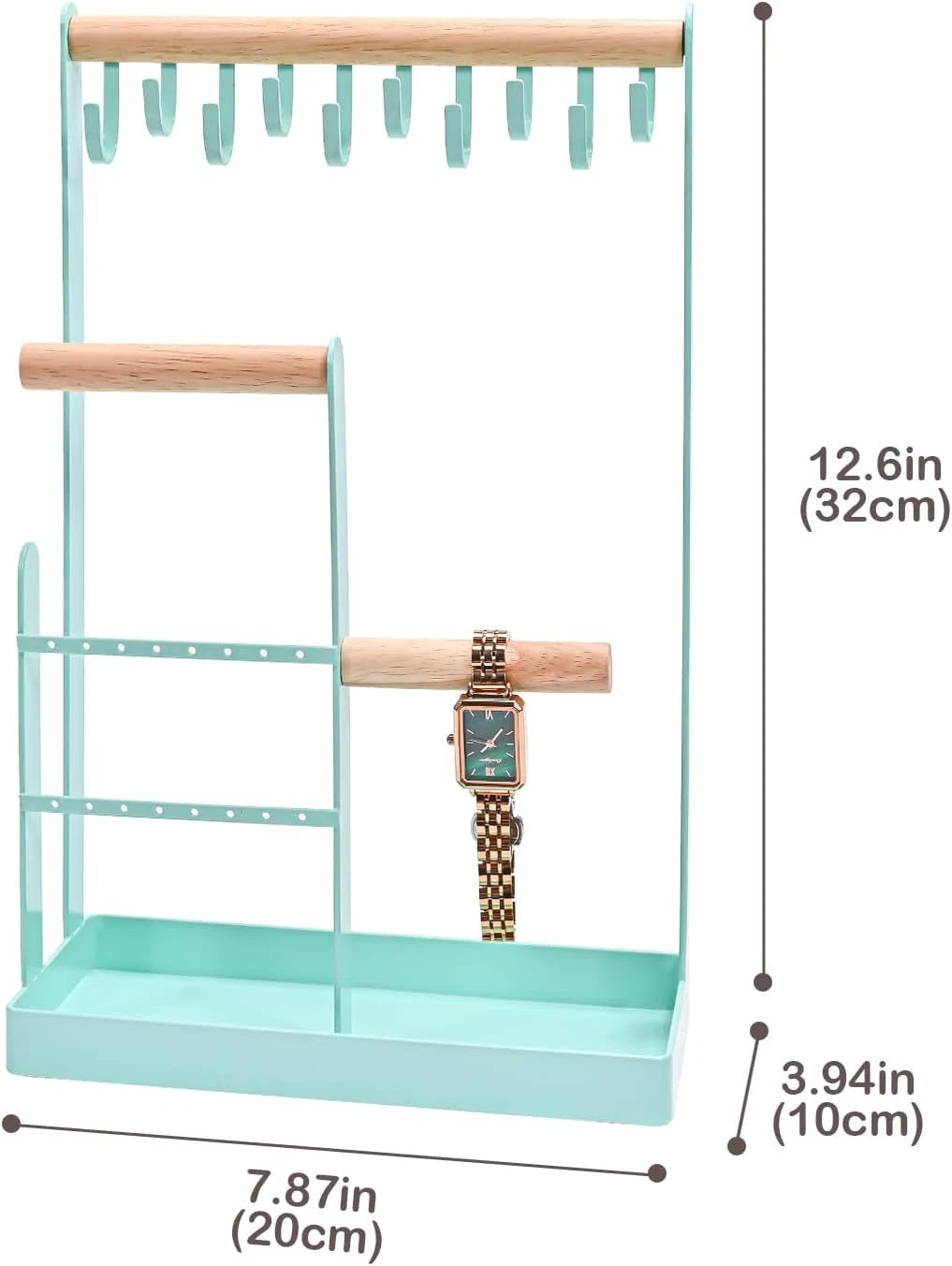 Jewelry Organizer Jewelry Stand Jewelry Holder Organizer, 4-Tier Necklace Organi | eBay