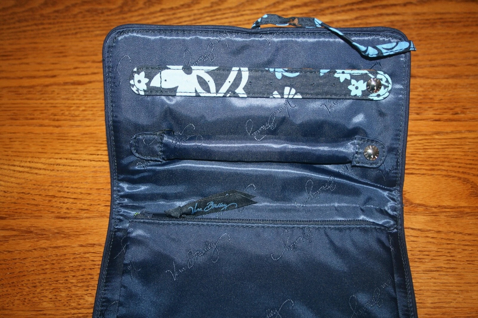 Vera Bradley Jewelry Organizer Travel ALL WRAPPED UP JEWELRY ROLL case bag NEW | eBay