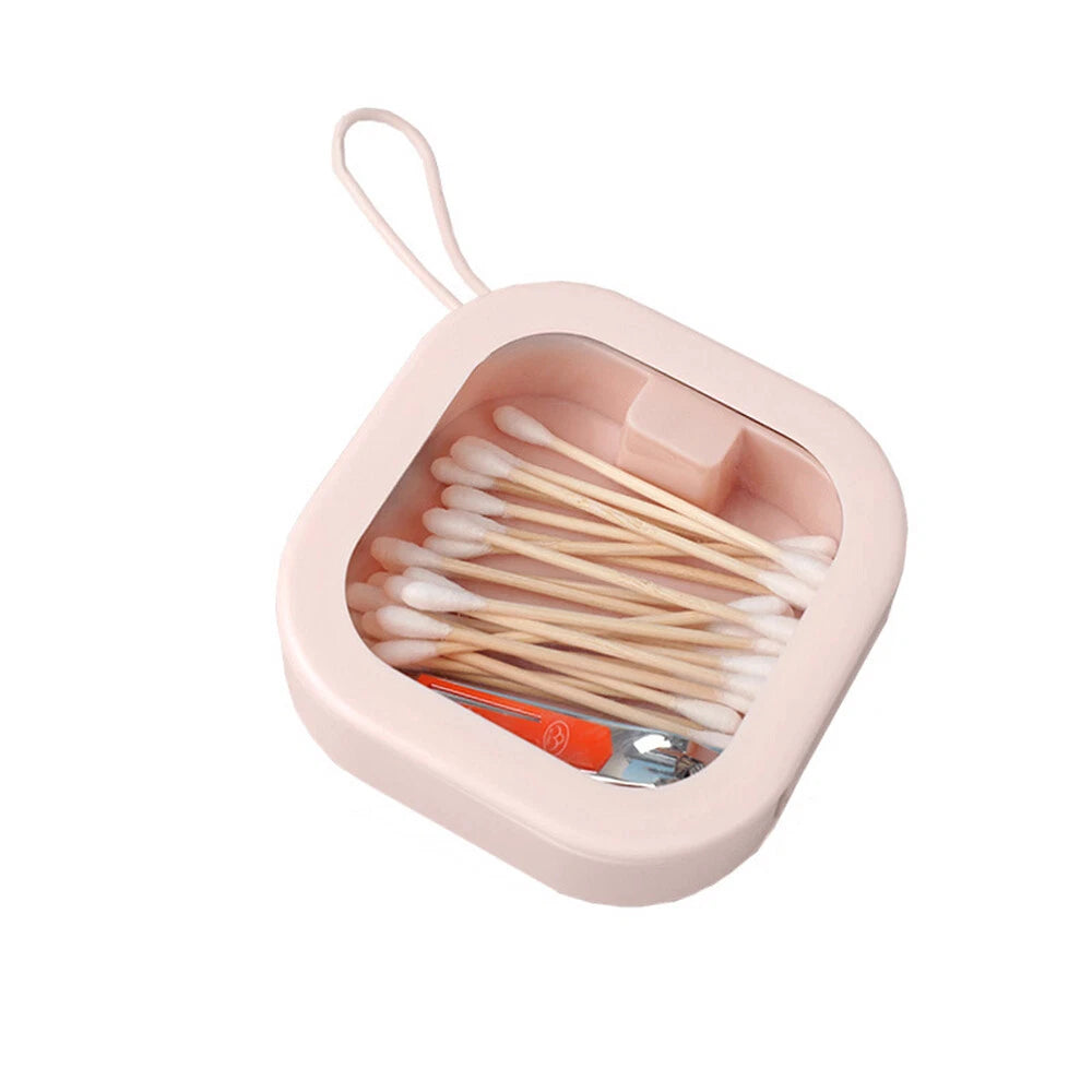 Jewelry Storage Box Dustproof Rectangle Case Earing Jewelry Makeup Box Travel | eBay