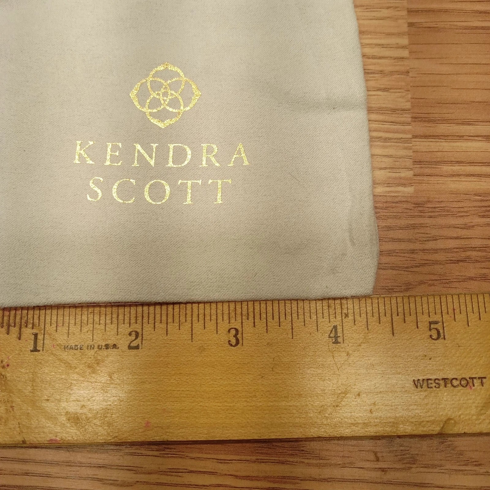 Kendra Scott Grey Jewelry Dust Bag Pouch (Lot of 4) Bag Only 5.5 X 4.25 Inches | eBay