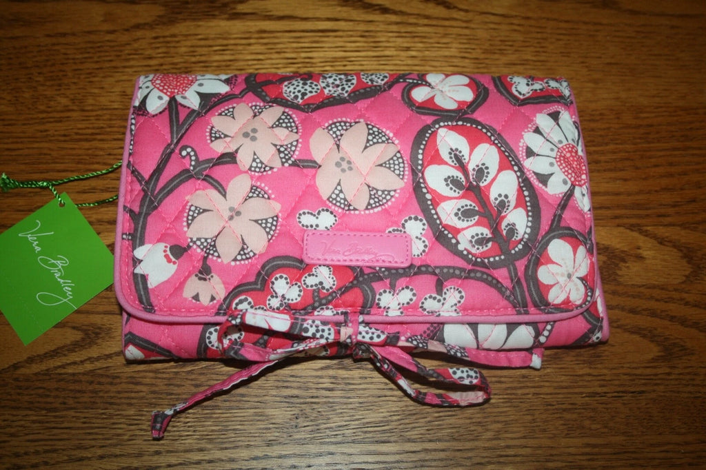 Vera Bradley Jewelry Organizer Travel ALL WRAPPED UP JEWELRY ROLL case bag NEW | eBay