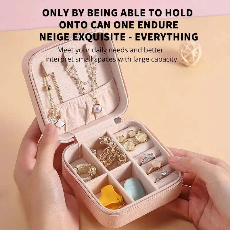 Mini Jewelry Storage Box Portable Storage Case | eBay
