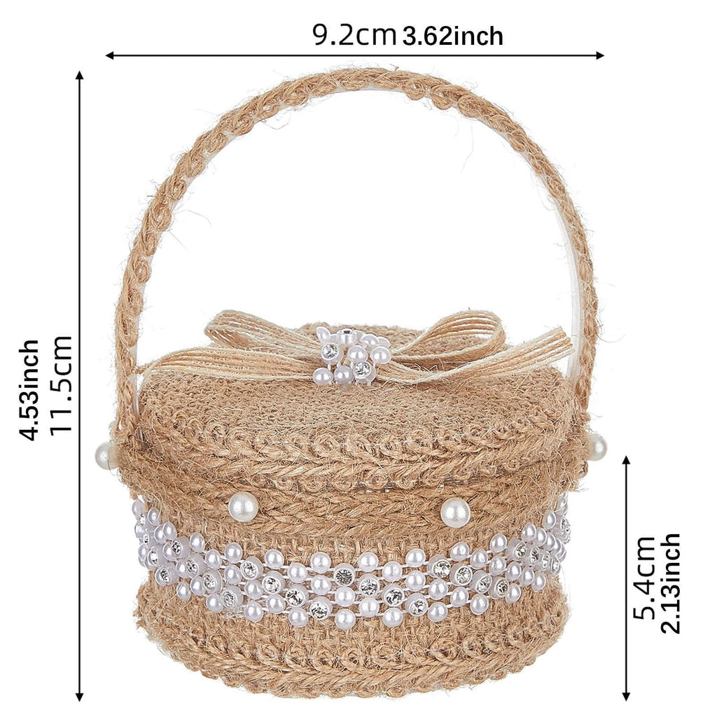 Wedding Ring Box Engagement Ring Storage Box Jewelry Organizer Retro Round Shape | eBay