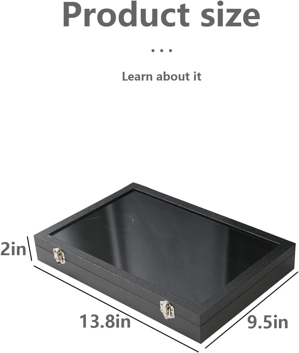 Stylish Black Velvet Earring Organizer with Magnetic Closure - For Home & Gifts | eBay