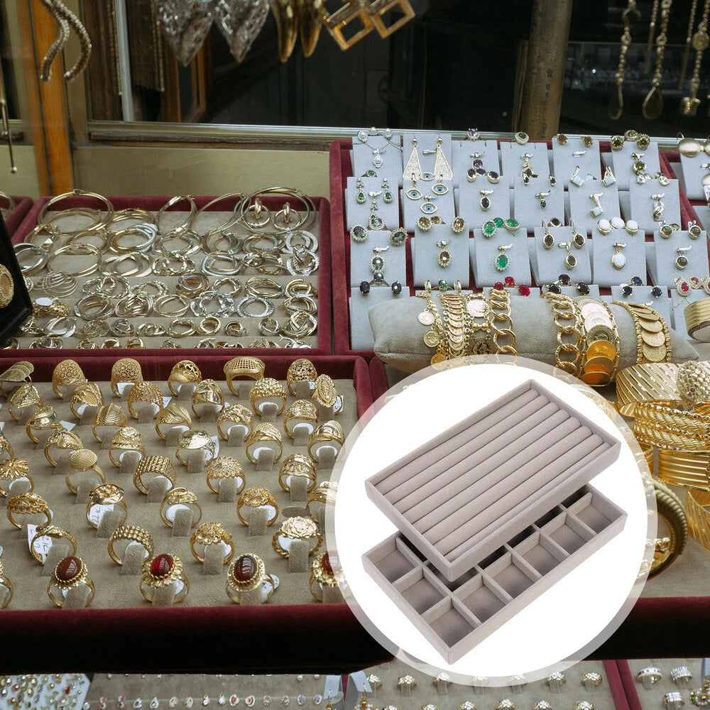 2pcs Jewelry Container Jewelry Display Organizer jewellery storage Ear | eBay